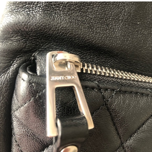 Jimmy Choo black leather purse - Picture 8 of 16